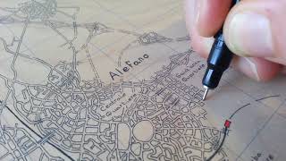Hand-drawn mapping