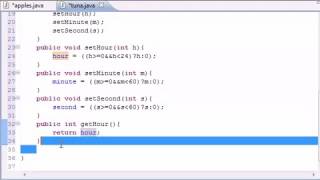 Java Programming Tutorial 40 Set and Get Methods
