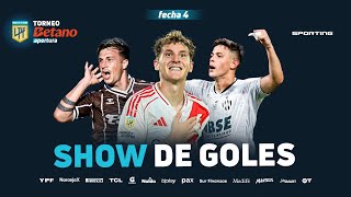 #TorneoBetano Apertura 2025 | SHOW DE GOLES DE LA FECHA 4