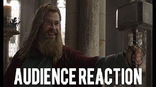 Audience Reaction “Im Still Worthy" Thor - Avengers Endgame Scene (HD)