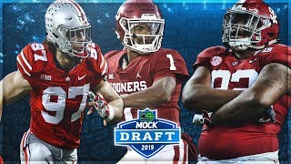 Cardinals Draft Kyler Murray?! | Post Combine 2019 NFL Mock Draft 4