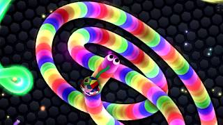 Slither.io IMPOSSIBLE SNAKE INVASION VS 1 VERY STRONG SNAKE  ! EPIC MOMENTS EVER