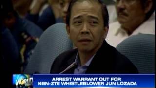 Sandiganbayan orders Lozada's arrest