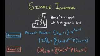 CT5 Chapter 6.3 Simple Increasing Benefits