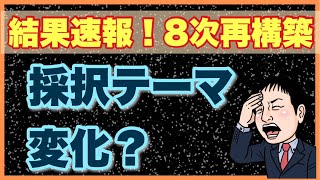 採択テーマに変化の兆しが！？８次公募採択結果発表＆分析してみた【事業再構築補助金】