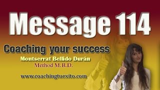 Coaching your success - Message 114