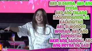 YENG CONSTANTINO - Time In | Mapapasabay ka sa galing nyang kumanta During People's Rally at Bulacan