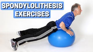 5 Pain Free Spondylolithesis Core Exercises At Home, Improve Daily Activity