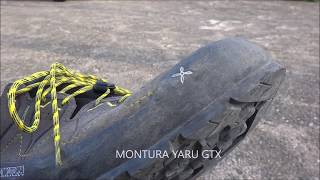 黒菱から唐松岳往復　MONTURA YARU GTX