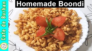 Homemade Boondi Recipe | Besan Ki Boondi for Dahi Boondi chaat | #BesanBoondiRecipe #BesanPhulkiyan
