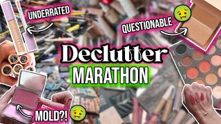 *MARATHON* MAKEUP DECLUTTER // DECLUTTERING MY ENTIRE COLLECTION