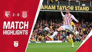 Highlights | Watford 2-0 Stoke City