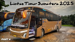 Telusur Lintas Timur Jambi - Riau 2025, Seperti Apa Kondisinya? Trip Bus TAM Ke Pekanbaru Pt 4