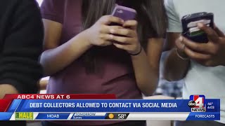 Debt collectors allowed to contact via social media