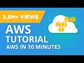 AWS In 10 Minutes | AWS Tutorial For Beginners | AWS Cloud Computing For Beginners | Simplilearn