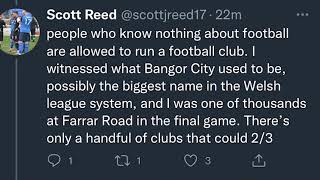 Bangor City FC on the brink of extinction