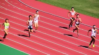 2015ジュニア陸上男子 400ｍ 予選2組 20151016