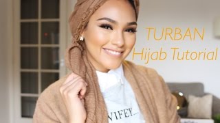 Fall Trendy Turban Tutorial- Quick & Pinless!