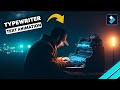 How To Make A TYPEWRITER  TEXT Effect In Filmora 12