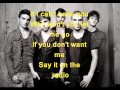 THE WANTED-Say It on The Radio (with lyrics)