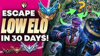 The ONLY Low Elo Jungle Guide You Need To Climb To Gold! (Climb IN LESS Than 30 Days Guaranteed!)🥇