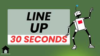 30 Second Line Up Timer | Classroom Transition Routine with Robot Countdown | Upper Elementary