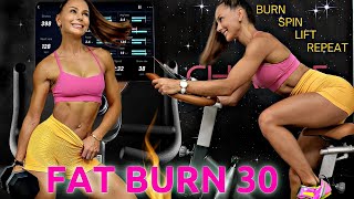 30 MIN INTENSE FAT BURNING HIIT WORKOUT - Massive Calorie Burn + Leg Sculpt (PELOTON alternative)