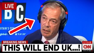 1 MINUTE AGO: Nigel Farage Leaves UK TV Host SPEECHLESS Live On AIR…