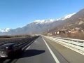 More driving through the Alps