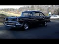 very nice and clean 1957 chevy 210 283 sbc 3 speed in the floor