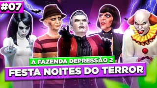 7º EP AO VIVO - FESTA 'NOITES DO TERROR' NA FAZENDA DEPRESSÃO 2