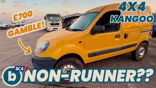 Kangoo 4x4 Non Runner Auction Purchase Gamble (Part 1)