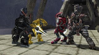 Halo 3 Brutes and Elites VS. Halo Reach Brutes and Elites
