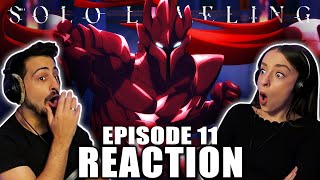THE BEST EPISODE YET! JINWOO VS IGRIS 🔥 Solo Leveling Episode 11 REACTION!