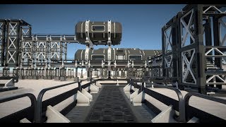 Modular sci fi Environment G C5 Demo