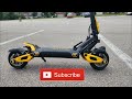 vsett 10 electric scooter speed test it s fast