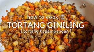 TORTANG GINILING RECIPE | HOW TO COOK TORTANG KAPAMPANGAN | Leyra Anne