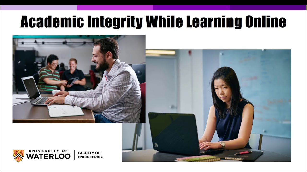 Academic Integrity While Learning Online - YouTube