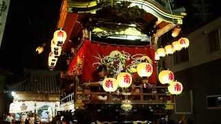 勇壮!!二俣諏訪神社祭典2013 南がく連大明神曳込み Futamata Suwa-jinja Shrine Ritual