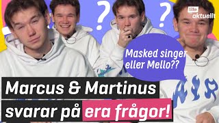 Har Marcus och Martinus käresta? | Lilla Aktuellt