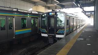 E131系 内房線館山駅発車