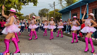 Parte de la Participacion de Ilobasco Latin Band en Desfile de Correo de San Rafael Cedros.