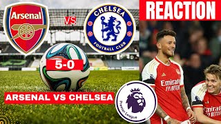 Arsenal vs Chelsea 5-0 Live Stream Premier League EPL Football Match Score 2024 Highlights Gunners