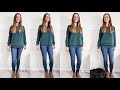 how to crop a sweatshirt three different ways no sew hemming and moving the waistband