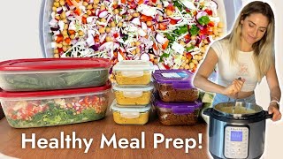 HEALTHY MEAL PREP For My Family! Nutritarian Diet WFPB