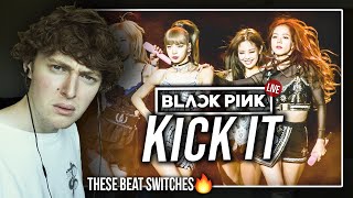 THESE BEAT SWITCHES! (BLACKPINK (블랙핑크) 'Kick It' | Song & Live Performance Reaction/Review)