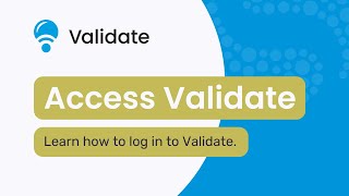 How to access Validate | Your guide to signing up and logging in to the startup ideas platform