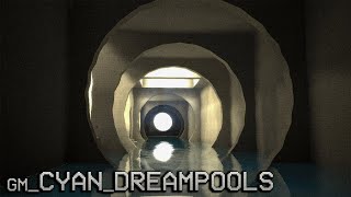 GMOD VR: Exploring gm_Cyan_Dreampools (Liminal Pools on Dark Mode)