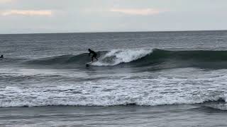 【小松海岸】09/07/夕方突堤の右と左では大違い！#サーフィン #台風 #小松海岸