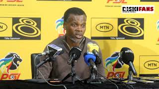 Arthur Zwane on why Njabulo Ngcobo and Thabani Dube are not playing